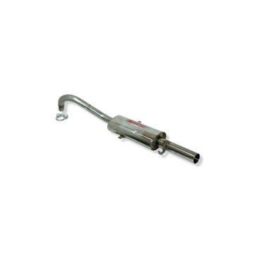 ESCAPE TRASERO INOXIDABLE NO HOMOLOGADO:SEAT 124 1Ø50