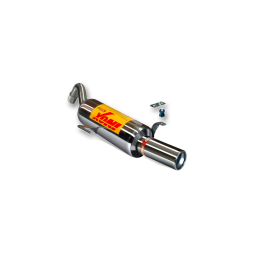 ESCAPE TRASERO INOXIDABLE:RENAULT CLIO II SPORT 1Ø73