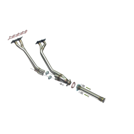 COLECTOR DE ESCAPE DEPORTIVO TUBULAR INOXIDABLE:PEUGEOT 306