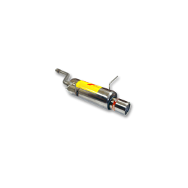 ESCAPE TRASERO INOXIDABLE NO HOMOLOGADO:BMW 318CI / BMW 316I 1Ø101