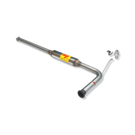 TRAMO INTERMEDIO INOXIDABLE CON SILENCIADOR NO HOMOLOGADO:RENAULT CLIO I