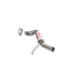 ESCAPE TRASERO INOXIDABLE GRUPO-N USO EXCLUSIVO PARA COMPETICIÓN:AUDI A3 1Ø50