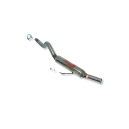 ESCAPE TRASERO INOXIDABLE GRUPO-N USO EXCLUSIVO PARA COMPETICIÓN:RENAULT CLIO II 1Ø50