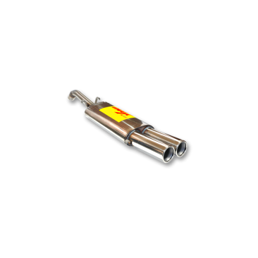 ESCAPE TRASERO INOXIDABLE:VOLKSWAGEN GOLF II 2Ø85