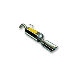 ESCAPE TRASERO INOXIDABLE NO HOMOLOGADO:FIAT GRANDE PUNTO 1 OVAL