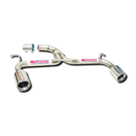 ESCAPE TRASERO INOXIDABLE GRUPO-A USO EXCLUSIVO PARA COMPETICIÓN:SEAT LEON 1Ø101 POR CADA LADO