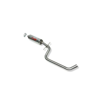 TRAMO INTERMEDIO INOXIDABLE CON SILENCIADOR NO HOMOLOGADO:SEAT ALTEA / VOLKSWAGEN GOLF V / AUDI A3 / SEAT LEON
