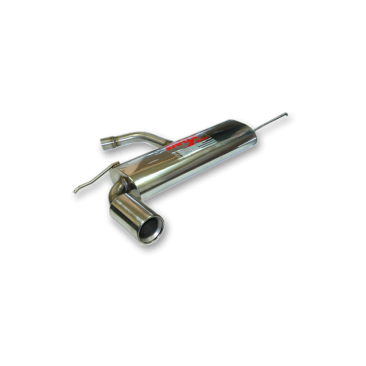 ESCAPE TRASERO INOXIDABLE:SEAT LEON / VOLKSWAGEN GOLF V / AUDI A3 1Ø101