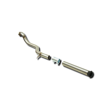 TRAMO INTERMEDIO INOXIDABLE SIN SILENCIADOR USO EXCLUSIVO PARA COMPETICIÓN:PEUGEOT 206 RC