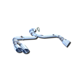 ESCAPE TRASERO INOXIDABLE GRUPO-A USO EXCLUSIVO PARA COMPETICIÓN:AUDI TT S