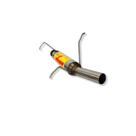 ESCAPE TRASERO INOXIDABLE GRUPO-N USO EXCLUSIVO PARA COMPETICIÓN:CITROËN AX 1Ø50