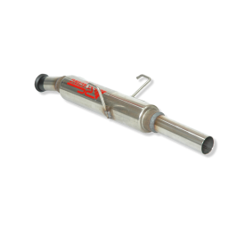 ESCAPE TRASERO INOXIDABLE GRUPO-N USO EXCLUSIVO PARA COMPETICIÓN:PEUGEOT 205 1Ø50