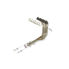 COLECTOR DE ESCAPE DEPORTIVO TUBULAR INOXIDABLE:HONDA CIVIC / ROVER 216I / ROVER 416I / HONDA CIVIC V