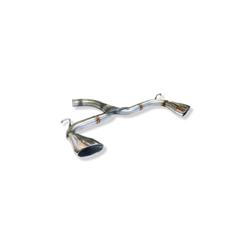 ESCAPE TRASERO INOXIDABLE GRUPO-A USO EXCLUSIVO PARA COMPETICIÓN:SEAT LEON 1 OVAL POR CADA LADO