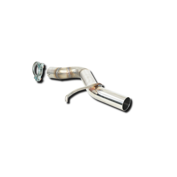 ESCAPE TRASERO INOXIDABLE GRUPO-A USO EXCLUSIVO PARA COMPETICIÓN:AUDI A3 1Ø50