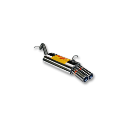 ESCAPE TRASERO INOXIDABLE NO HOMOLOGADO:PEUGEOT 207 / PEUGEOT 207 CC 2Ø73
