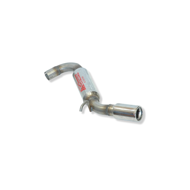 ESCAPE TRASERO INOXIDABLE GRUPO-N USO EXCLUSIVO PARA COMPETICIÓN:SEAT LEON 1Ø73