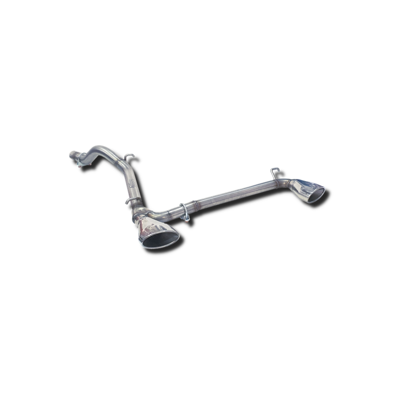 ESCAPE TRASERO INOXIDABLE GRUPO-A USO EXCLUSIVO PARA COMPETICIÓN:SEAT LEON 1 oval por cada lado