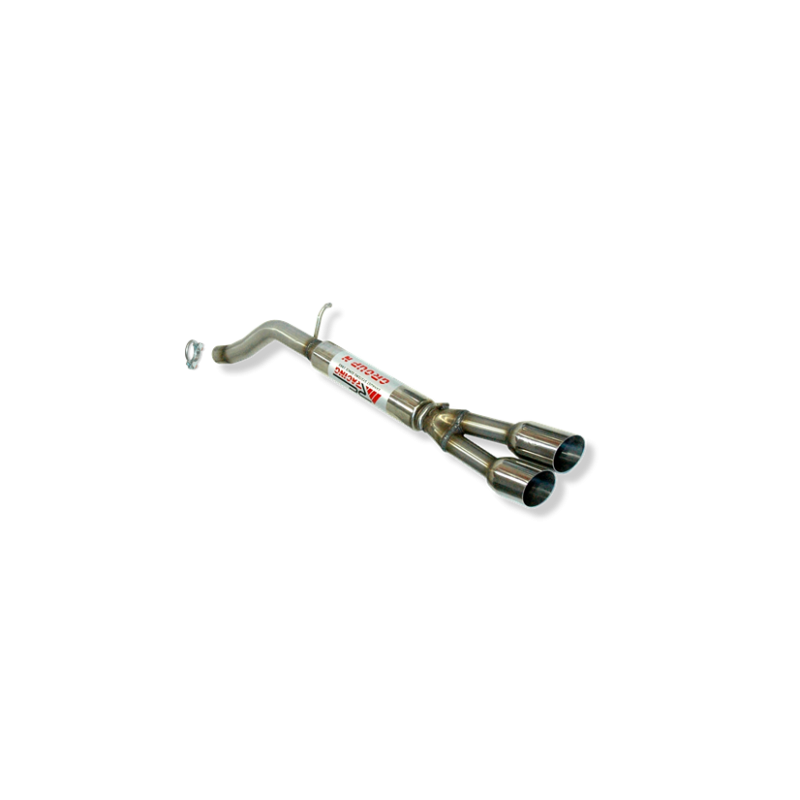 ESCAPE TRASERO INOXIDABLE GRUPO-N USO EXCLUSIVO PARA COMPETICIÓN:SEAT LEON 2Ø85