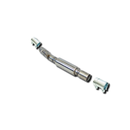 TRAMO INTERMEDIO INOXIDABLE CON SILENCIADOR NO HOMOLOGADO:AUDI S3/RS3