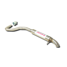 ESCAPE TRASERO INOXIDABLE GRUPO-N USO EXCLUSIVO PARA COMPETICIÓN:SEAT IBIZA 1Ø60