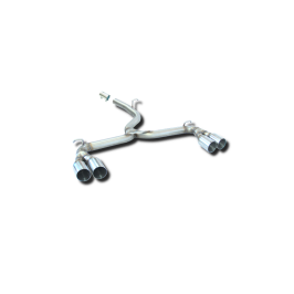 ESCAPE TRASERO INOXIDABLE GRUPO-A USO EXCLUSIVO PARA COMPETICIÓN:V.W GOLF VII/VIII R 2Ø85 POR CADA LADO