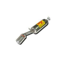 ESCAPE TRASERO INOXIDABLE NO HOMOLOGADO:VOLKSWAGEN GOLF I 1Ø101