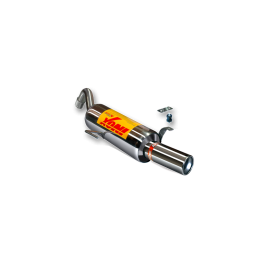 ESCAPE TRASERO INOXIDABLE NO HOMOLOGADO:RENAULT CLIO II SPORT 1Ø85