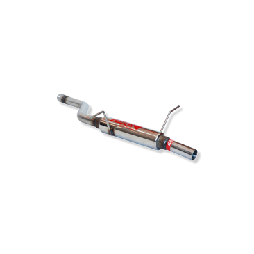 ESCAPE TRASERO INOXIDABLE GRUPO-N USO EXCLUSIVO PARA COMPETICIÓN:BMW 318CI / BMW 316I 1Ø50