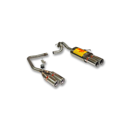 ESCAPE TRASERO INOXIDABLE NO HOMOLOGADO:PEUGEOT 207 RC 2Ø85 POR CADA LADO