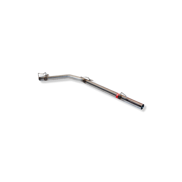 ESCAPE TRASERO INOXIDABLE GRUPO-A USO EXCLUSIVO PARA COMPETICIÓN:RENAULT CLIO I 1Ø50