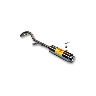 ESCAPE TRASERO INOXIDABLE NO HOMOLOGADO:RENAULT MEGANE II / RENAULT SCENIC II 1 TIPO MOTO