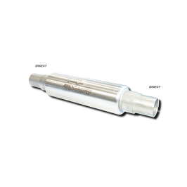 SILENCIADOR UNIVERSAL Ø85 (GRUPO-N) PARA SOLDAR CONEXION Ø50mm LONGITUD SILENCIADOR 400mm