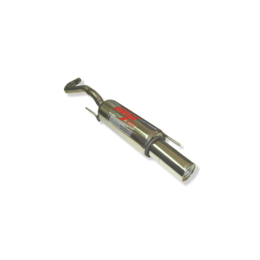 ESCAPE TRASERO INOXIDABLE:VOLKSWAGEN POLO 1Ø101