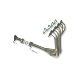 COLECTOR DE ESCAPE DEPORTIVO TUBULAR INOXIDABLE:HONDA CIVIC