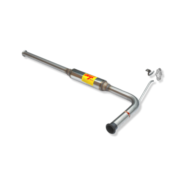 TRAMO INTERMEDIO INOXIDABLE CON SILENCIADOR NO HOMOLOGADO:RENAULT CLIO I