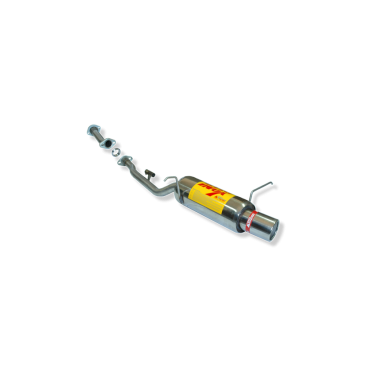 ESCAPE TRASERO INOXIDABLE NO HOMOLOGADO:BMW 318TI 1Ø101