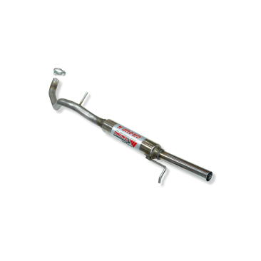 ESCAPE TRASERO INOXIDABLE GRUPO-N USO EXCLUSIVO PARA COMPETICIÓN:AUDI A3 / SEAT LEON / VW GOLF IV / VW BEETLE 1Ø50