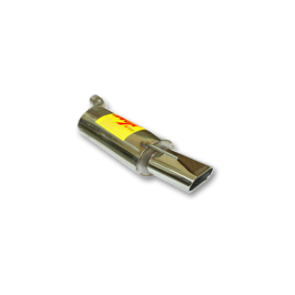 ESCAPE TRASERO INOXIDABLE NO HOMOLOGADO:BMW 320D 1 OVAL