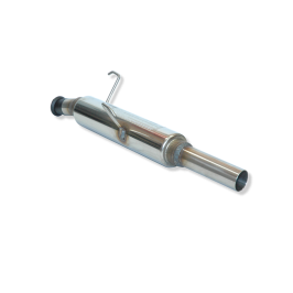 ESCAPE TRASERO INOXIDABLE GRUPO-N USO EXCLUSIVO PARA COMPETICIÓN:PEUGEOT 206 / PEUGEOT 206 CC 1Ø50