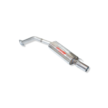 ESCAPE TRASERO INOXIDABLE NO HOMOLOGADO:RENAULT SUPER 5 1Ø73