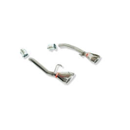 ESCAPE TRASERO INOXIDABLE GRUPO-A USO EXCLUSIVO PARA COMPETICIÓN:SEAT LEON 1 OVAL POR CADA LADO