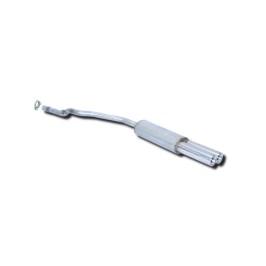 ESCAPE TRASERO INOXIDABLE NO HOMOLOGADO:PORSCHE 924 2Ø85