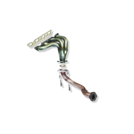 COLECTOR DE ESCAPE DEPORTIVO TUBULAR INOXIDABLE:RENAULT CLIO I / RENAULT CLIO WILLIAMS