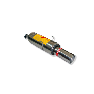ESCAPE TRASERO INOXIDABLE PEUGEOT 205 1.9 8V 09/91-01/94