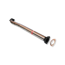 TRAMO INTERMEDIO INOXIDABLE SIN SILENCIADOR USO EXCLUSIVO PARA COMPETICIÓN OPEL KADETT E 2.0 16V GSI 88-09/91