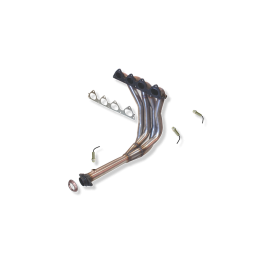 COLECTOR DE ESCAPE DEPORTIVO TUBULAR INOXIDABLE HONDA CIVIC CRX 1.6I 16V VT VTEC 92-00