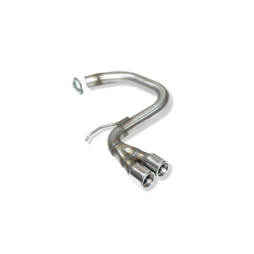 ESCAPE TRASERO INOXIDABLE GRUPO-A USO EXCLUSIVO PARA COMPETICIÓN AUDI A3 2.0 TDI 06-
