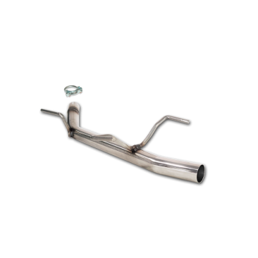 ESCAPE TRASERO INOXIDABLE GRUPO-A USO EXCLUSIVO PARA COMPETICIÓN:OPEL CORSA C 1Ø50