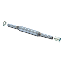 TRAMO INTERMEDIO INOXIDABLE CON SILENCIADOR NO HOMOLOGADO VOLKSWAGEN GOLF II 1.6I 8V 84-92
